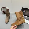 Botas Retro Western 2026 Aumentadoras de Altura Estilo Páramo Otoño/Invierno 5cm Botines Nuevos Botas de Moda Adelgazantes Botas Martin