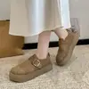 Otoño 2025 Nuevos Zapatos Birkenstock de Deslizamiento Fácil para Personas Perezosas con Suela Gruesa para Aumentar la Altura Cobertura Completa para Mujer Versátiles Casuales Birkenstock Zapatos Individuales
