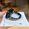 Pulsera Metálica Estilo Simple de Puntos para Apple 10 S11 Samsung Xiaomi Huawei Gt6 Fit5 Correa de Muñeca