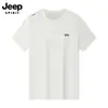Camiseta de Manga Corta Jeep Spirit Jeep Cuello Redondo Transpirable Elástica Casual Deportiva Running Secado Rápido Fresca para Hombre