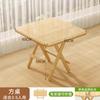 Mesa Dobrável Madeira Maciça Mesa Quadrada Pinho Doméstico Apartamento Pequeno Mesa de Jantar Mesa Redonda Casa de Aluguel Mesa de Jantar Simples Portátil
