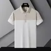 Nueva Camisa Polo de Verano 2026 para Personas de Mediana Edad y Mayores, Polo Delgado con Cuello Campana, Camiseta de Manga Corta para Papá, Casual de Negocios