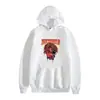 Sudadera con capucha de estilo nuevo, corte holgado, con estampado de mercancía del cantante europeo y americano Juice Wrld 2024 para adolescentes, hombres y mujeres