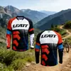 26 modelos nuevos de maillots de ciclismo LEATT, maillots de manga larga para descenso, maillots de rally todoterreno, maillots de ciclismo para moto y bicicleta de montaña