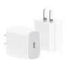 Cargador Rápido Apple Pd20W Set de Cabezal Cargador Doble Puerto A+C Adecuado para Venta al por Mayor Transfronteriza en Europa, América, Australia y el Reino Unido