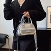 Bolso de Mano de Moda de Verano Bolso de Mujer 2025 Nuevo Bolso Cuadrado Pequeño de Encaje para Chica Dulce Bolso Bandolera Simple