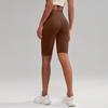 Pantalones de Yoga de Verano para Mujer de Cintura Alta Levanta Glúteos Ajustados Pantalones de Fitness Shorts Deportivos para Correr Ropa Exterior Cadera Melocotón Transfronterizo