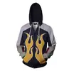 Sudadera con Capucha Casual Estampado Digital 3D de Juego Copia de Tekken Nuevo de Comercio Exterior Chaqueta