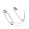 Alfinete de Segurança em Aço Inoxidável para Ajuste na Cintura, Broche, Acessório de Punho, Acessório de Roupa DIY, Acessório de Alfinete