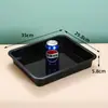 Bandeja retangular para congelador bandeja de exibição de alimentos frescos de supermercado bandeja para pratos frios alimentos cozidos bandeja para pão alimentos bandeja plástica comercial