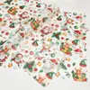 Papel de Seda Multitemático Festivo em Estoque para o Natal e Dia dos Namorados, Papel Sulfite Impresso para Embrulho e Forro de Presentes