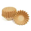 Embalagem termoplástica 155/185 formato de bolo comercial, formato de cesta, formato de tigela papel de filtro de café, saco de filtro de papel para tarte de máquina de café