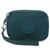 Venta Directa de Fábrica Comercio Exterior Monedero Estilo Nuevo Simple Dos Cremalleras Impermeable Transfronterizo Portátil Nylon Monedero al por Mayor