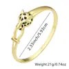 Europa y Estados Unidos dominantes pulsera de leopardo de aceite personalidad de moda nudo anillo doble de leopardo anillo pulsera de amantes venta directa al por mayor