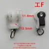 Polea para cortina accesorios para cortinas polea para riel riel recto viejo riel curvo rueda rodillo de cuentas venta directa de fábrica