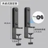 Accesorios para Tablero Perforado Ganchos Decorativos Ranura Larga Estante de Almacenamiento Universal Montaje en Pared Sin Taladro Estante de Exhibición de Almacenamiento de Escritorio
