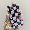 Han Feng Tablero de Ajedrez Cara Sonriente para iPhone14promax Apple 13 Funda para Teléfono Móvil 12 Ola Estéreo 11 Pareja