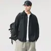 Camisa de Manga Larga Estilo Japonés Otoño 2025 para Hombre Alta Calidad Retro Fresca Cuello Campana Holgada Versátil Chaqueta Venta al por Mayor