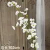 Flores de Casamento Brancas Simulação Flores de Casamento Arranjo de Cena Flores Artificiais Paisagismo Flores de Fileira no Chão Decoração Suave Arte Floral Arranjo de Flores Rosas