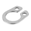 Anillo de retención de eje de acero inoxidable 304 Circlip externo GB894 Anillo de retención elástico Circlip de máquina Abrazadera de eje Anillo de retención tipo C tipo U