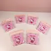 Espelho de Maquiagem Portátil Dobrável Cartoon Sanrio Hellokitty com Pente Tampa Flip-Top Portátil