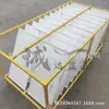 Tratamento de esgoto embalagem de leito fixo tipo estrutura de tanque de acidificação hidrolítica embalagem de placa biológica instalação porta a porta