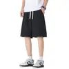 Estilo High Street Americano 2026 Nuevos Pantalones Cortos Casuales de Verano para Hombre con Jacquard, Pantalones Cortos Finos Sueltos