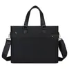 Bolsa de Negócios, Pasta, Bolsa Portátil para Documentos, Bolsa para Computador de Grande Capacidade, Bolsa de Ombro Transversal, Bolsa para Reunião com Impressão