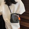 Bolso de Cubo de Mano de Gama Alta 2026 Nuevo Estilo Primavera para Mujer Estilo Coreano Piel Suave Patrón Granulado Gran Capacidad Bolso de Hombro Cruzado