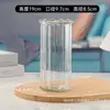 Frasco de almacenamiento de vidrio de sodio-calcio, jarrón para flores de cultivo en agua, decoración de sala de estar estilo ins de lujo ligero, frasco de almacenamiento de vidrio de lujo ligero