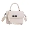 Bolsa Pequena de Textura Trançada de Verão Feminina 2026 Nova Tendência Moda Estilo Coreano Bolsa Quadrada Pequena de Mão Versátil Bolsa Transversal Ins