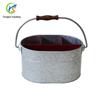Fornecimento de Cesta de Talheres Dividida em Ferro, Cesta de Bolsa, Cesta de Armazenamento de Metal, Balde de Gelo para Cerveja Oval Retro Europeu com Quatro Compartimentos