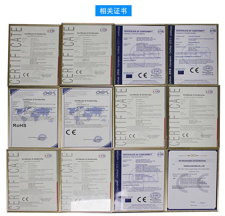 7相关证书