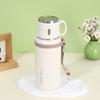 Copo Térmico Portátil com Tampa de Aço Inoxidável 316 2025 Novo com Alça Copo de Presente Grande Capacidade Separação de Água e Chá Copo de Bolhas