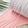 Corrente de Pérolas Imitação ABS Corrente para Vestido de Noiva Acessórios Feitos à Mão DIY Acessórios de Cabelo Materiais Acessórios de DIY com Contas Pacote de Materiais