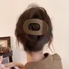 Presilha de garra de abalone doce estilo coreano 2026, presilha de cabelo não irritante, presilha de concha, de alta qualidade, elegante, acessório de cabelo fresco para mulheres