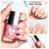 Esmalte de Uñas Base Agua Peel-Off Sin Horno Secado Rápido Desprendible Caja de Colores Set de Esmalte de Uñas Base Agua