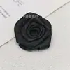 Flor de Tecido Feita à Mão Broche Marrom Corsage Versátil Elegante Retrô Elegante High-end Acessórios para Suéter Bolsa para Mulheres