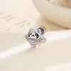Nueva Taza de Té de Zirconia Micro-Pavimentada Gatito Chica Dulce Diseño de Nicho Hueso de la Oreja Piercing de Cartílago de Hensen