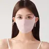 Máscara Protetora Solar de Seda de Gelo para Mulheres Verão Ciclismo ao Ar Livre Protetor Solar Máscara Protetora Solar Respirável Máscara Facial Anti-UV para Proteger os Cantos dos Olhos