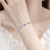 Pulseira de Prata Pura Pena de Cupido Pulseira Feminina Pulseira Feminina 2023 Novo Presente de Aniversário para Namorada