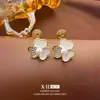 Brincos de Clipe Elegantes e Luxuosos para Bobina de Mosquito para Mulheres Sem Furos nas Orelhas, Brincos de Moda Exquisitos e Versáteis, Brincos Personalizados de Alta Qualidade para Atacado