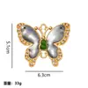 Estilo Nacional Song Brocado Mariposa Murciélago Sirena Base Colgante Hecho a Mano DIY Hanfu Broche de Presión Adorno Colgante para Coche Accesorios