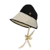 Sombrero de Sol de Ala Ancha con Cinta, Sombrero de Verano para Cubrir el Rostro con Lazo, Sombrero de Sol con Parte Superior Abierta, Sombrero de Protección Solar, Foto Real de Escena de Playa