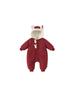 Bangxuan Ropa Nueva para Niños Invierno Nueva Ropa de Felpa Ropa con Capucha para Gatear de Bebé Ropa de Algodón para Niños Monos para Niñas