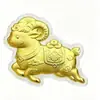 Colgante de oro puro 999, modelo nuevo, Año de la Oveja, para teléfonos móviles, bolsos y llaveros, regalos promocionales de tienda para atraer clientes