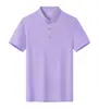 Directo del FabricanteSecado Rápido Cuadros Solapa Color Sólido Casual Exterior Nuevo Estilo Unisex Camisa Polo Recomendación Principal Versión Pública