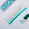 Estuche para cepillos de dientes de viaje, de EVA, impermeable, transparente, portátil, para pasta de dientes, bolsa de almacenamiento, bolsa pequeña