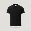 Refrigerante, Transpirable, Elástico, Corte 3D, Camiseta de Manga Corta para Hombre de Verano con Cuello Henley Retro