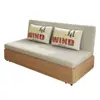 Sofá cama plegable para sala de estar y dormitorio, cama plegable individual/doble para apartamentos pequeños, cama multifuncional de doble uso extraíble y retráctil